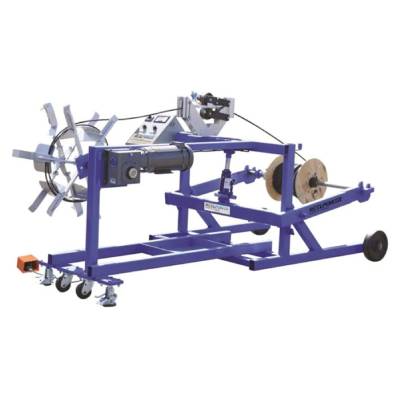 Reel Power Ind HJ/CVS: Mobile Reel-To-Coil Machine